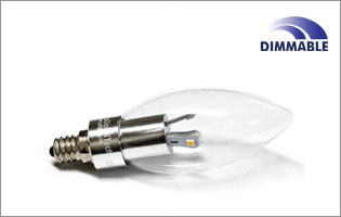 LED Torpedo 3 Watt Dimmable